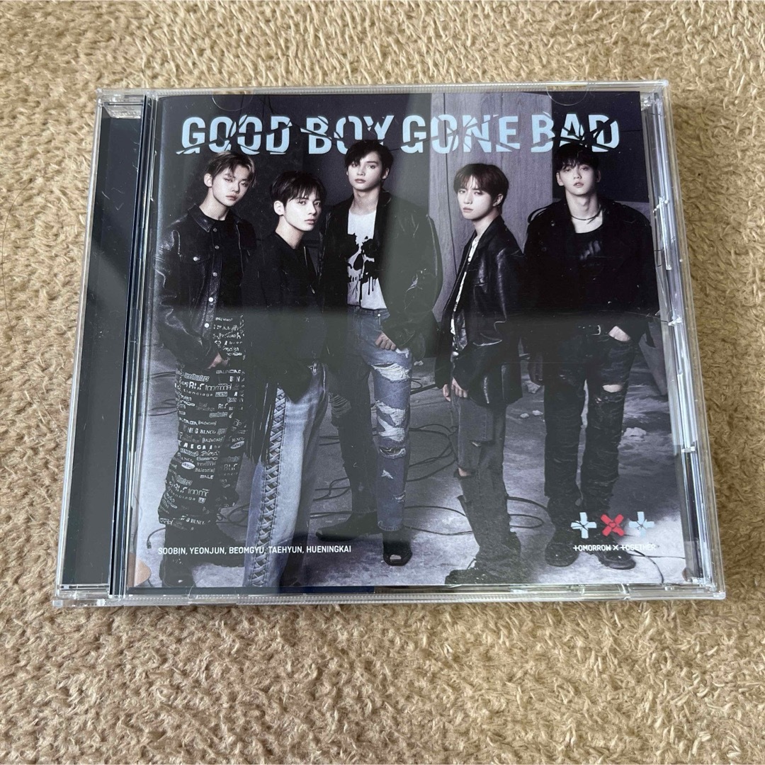 TOMORROW X TOGETHER(トゥモローバイトゥギャザー)のT トゥバ　good boy gone bad 通常盤　CD未再生 エンタメ/ホビーのCD(K-POP/アジア)の商品写真