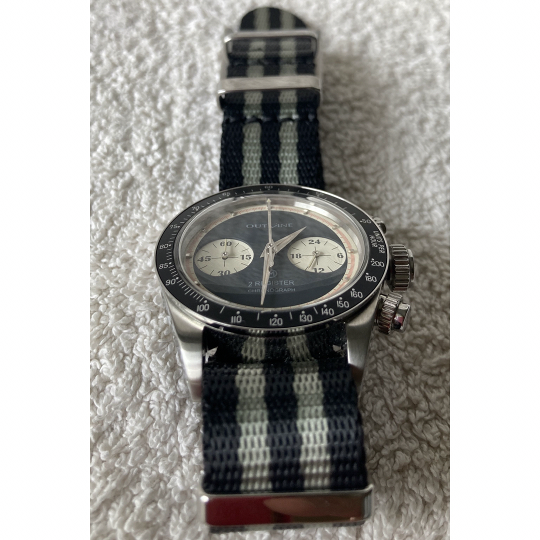OUTLINE  2レジスタークロノ YK20232-2BK  メンズの時計(腕時計(アナログ))の商品写真