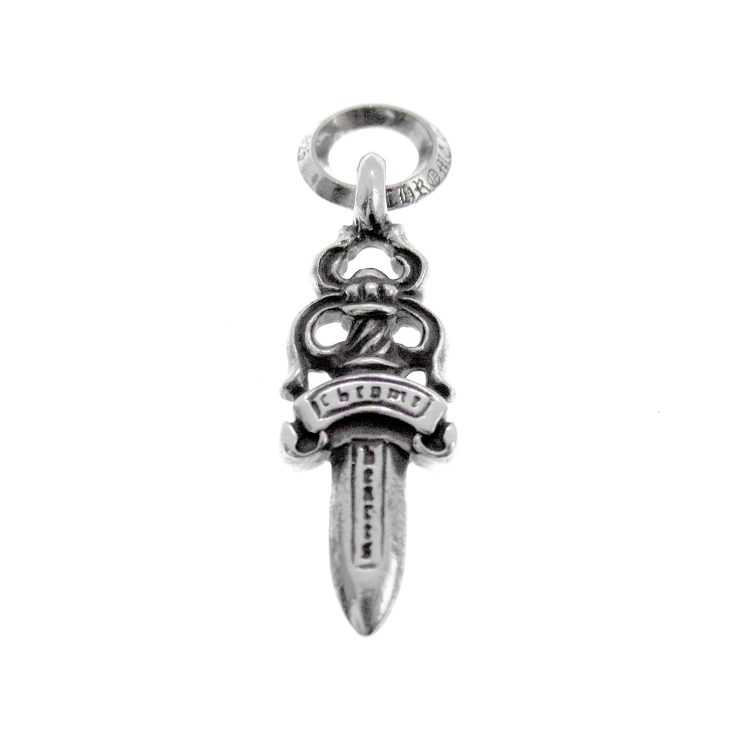 Chrome Hearts(クロムハーツ)のクロムハーツ CHROME HEARTS ■ 【 #5 DAGGER 】 ダガー チャーム シルバー ネックレス トップ シルバー 33352 メンズのアクセサリー(ネックレス)の商品写真