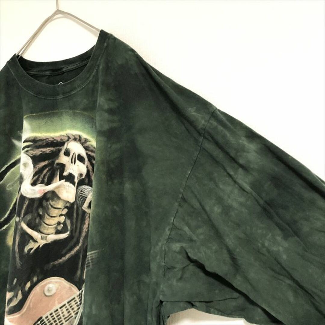 90s 古着 ノーブランド ロンT オーバーサイズ ザマウンテン 4XL  メンズのトップス(Tシャツ/カットソー(七分/長袖))の商品写真
