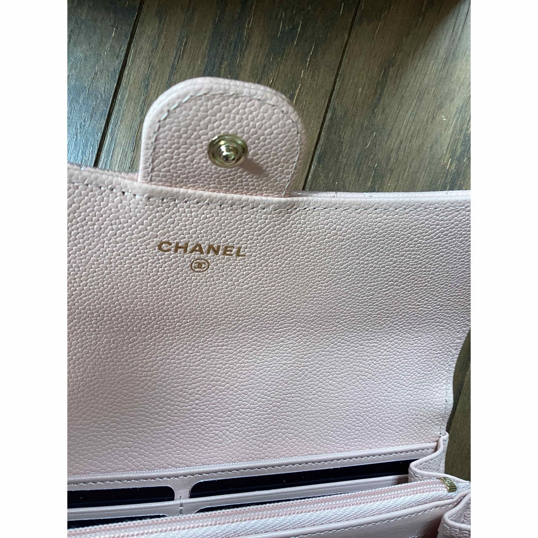 CHANEL(シャネル)のシャネル　長財布　CHANEL 新作ピンク系 レディースのファッション小物(財布)の商品写真