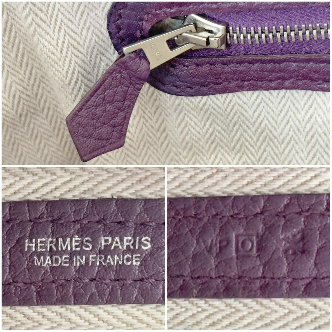 Hermes(エルメス)の【極美品】エルメス　ガーデンパーティ　ネゴンダ　PM　アネモネ　□O刻印 レディースのバッグ(トートバッグ)の商品写真