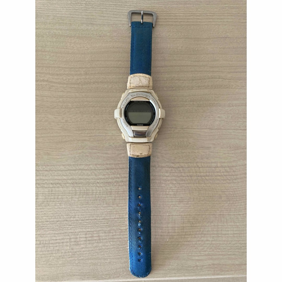 G-SHOCK(ジーショック)のCASIO G-SHOCK 限定版 白青 1990年代 メンズの時計(腕時計(デジタル))の商品写真