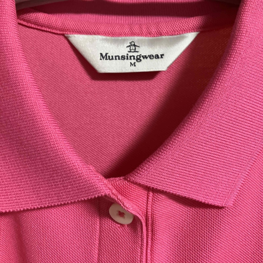 Munsingwear(マンシングウェア)のマンシングウェア　ポロシャツ　レディース　Mサイズ スポーツ/アウトドアのゴルフ(ウエア)の商品写真