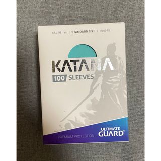 カタナ(KATANA)のKATANA Sleeves カタナスリーブ66×91 ターコイズ　100枚(Box/デッキ/パック)