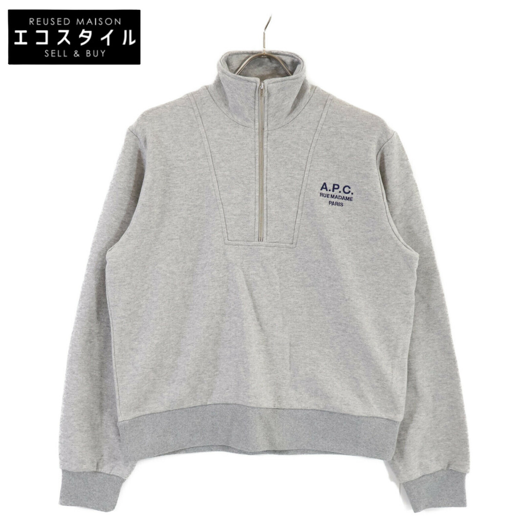 A.P.C(アーペーセー)のアーペーセー ｘFREEKS STORE【新品同様/23年製】23236-1-98012 TOP DEMI-JIP ハーフジップ スウェット ONE レディースのトップス(トレーナー/スウェット)の商品写真