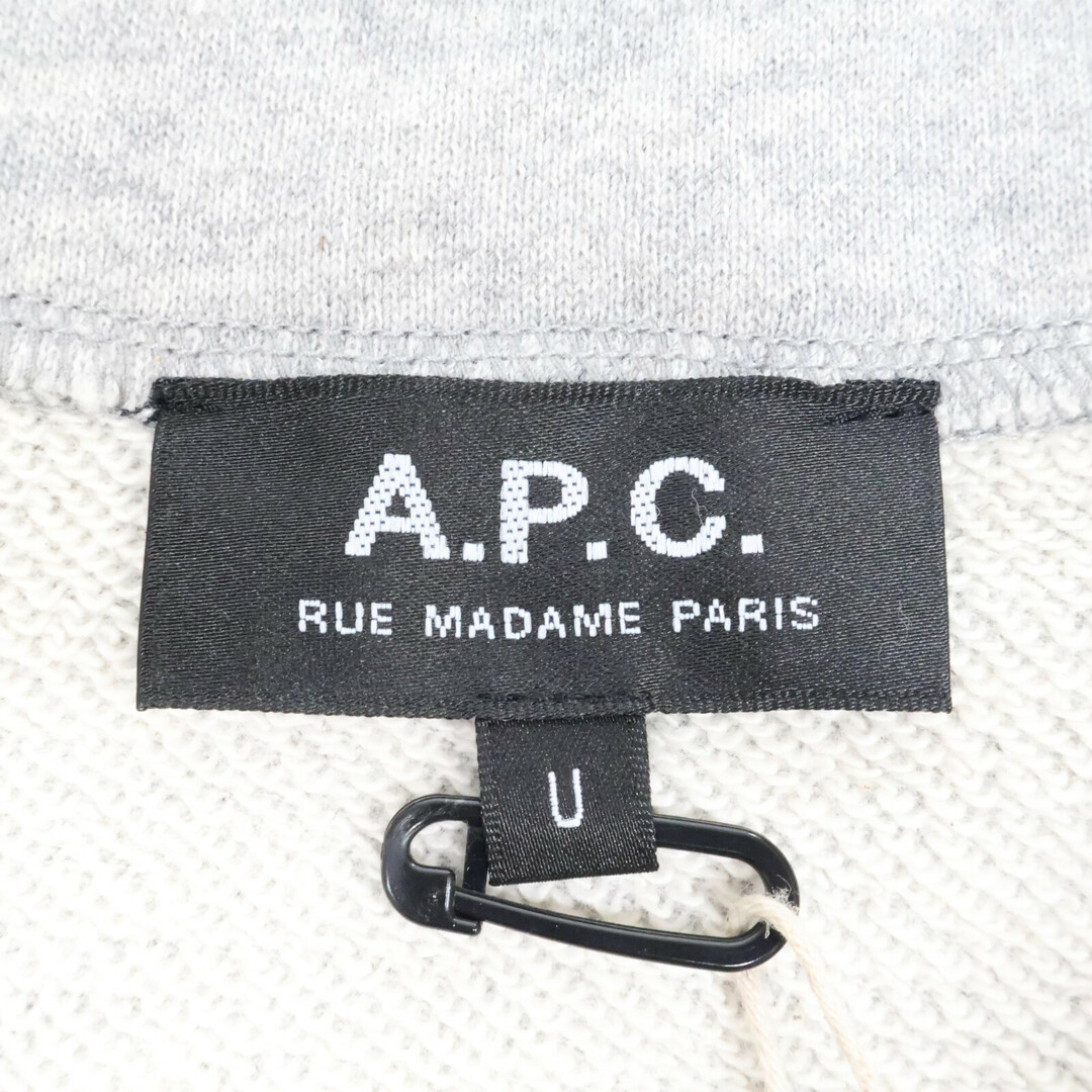 A.P.C(アーペーセー)のアーペーセー ｘFREEKS STORE【新品同様/23年製】23236-1-98012 TOP DEMI-JIP ハーフジップ スウェット ONE レディースのトップス(トレーナー/スウェット)の商品写真