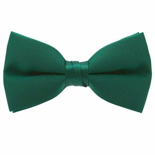 【色: ダークグリーン】[Bowties.jp] 30色 選べるカラー 蝶ネクタ(その他)