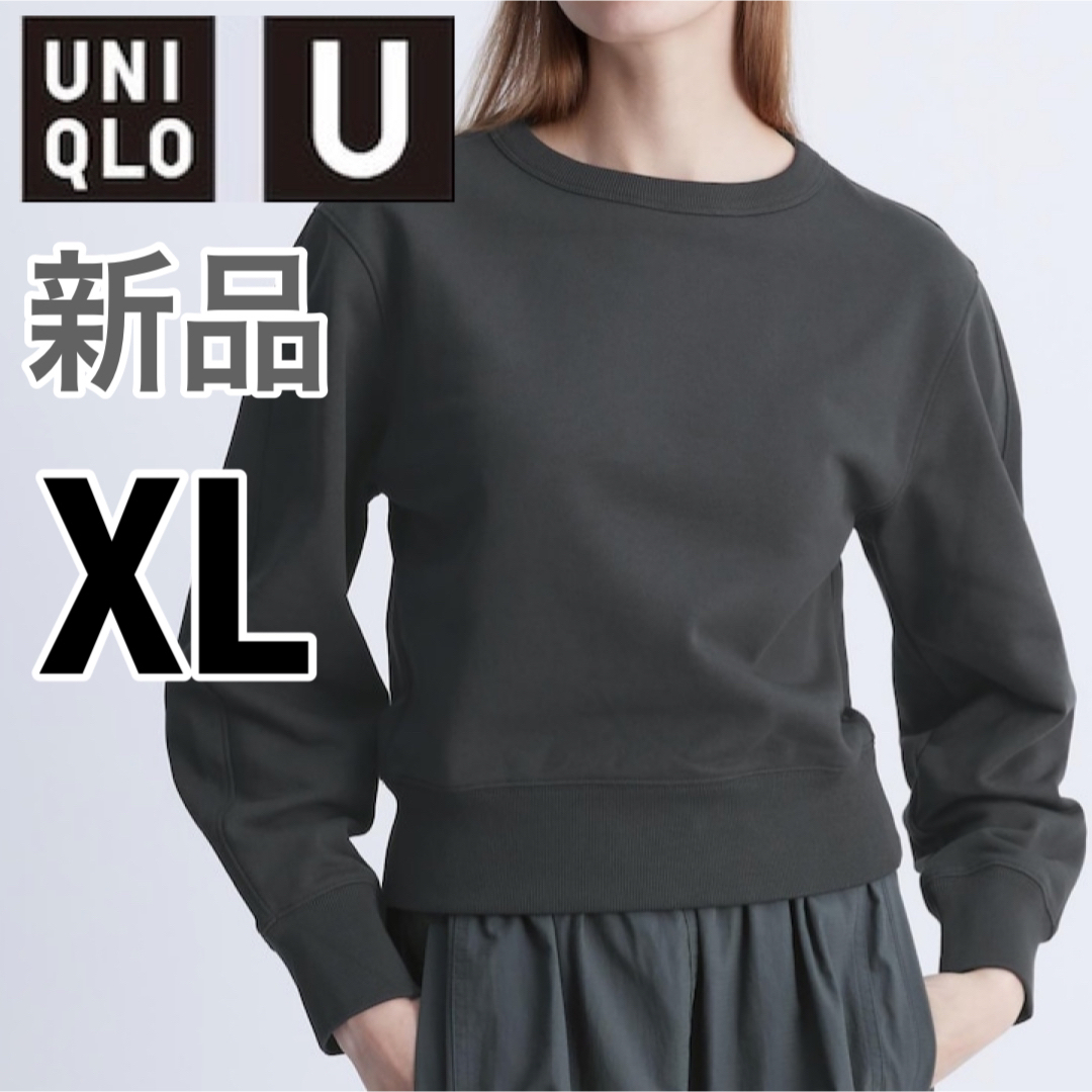 UNIQLO(ユニクロ)のユニクロユー クルーネックシャツ トレーナー ルメール gu zara h&m レディースのトップス(トレーナー/スウェット)の商品写真