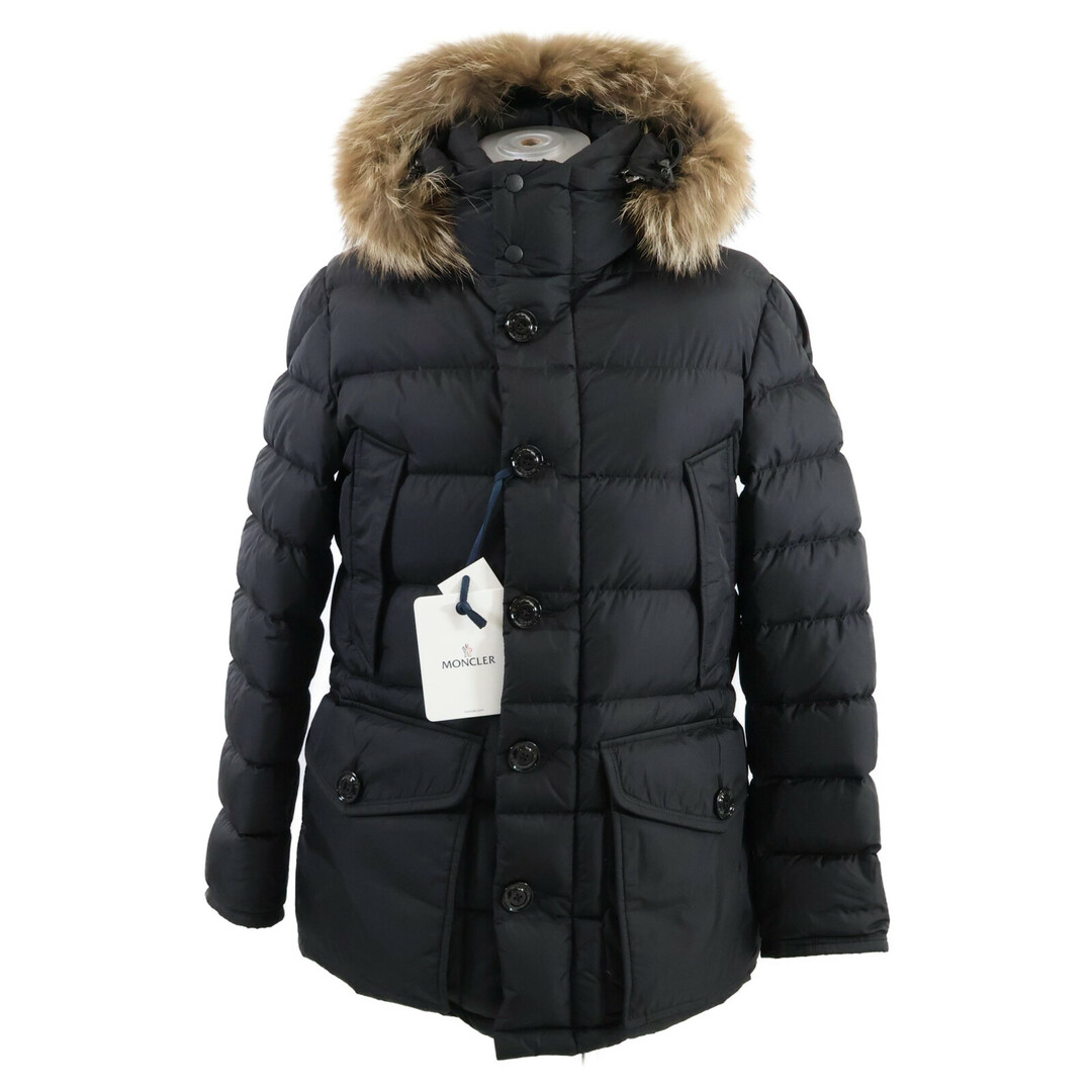 MONCLER(モンクレール)のモンクレール 【美品/国内正規/22年製】CLUNY ファー/フード付 ダウン 1 メンズのジャケット/アウター(ダウンジャケット)の商品写真