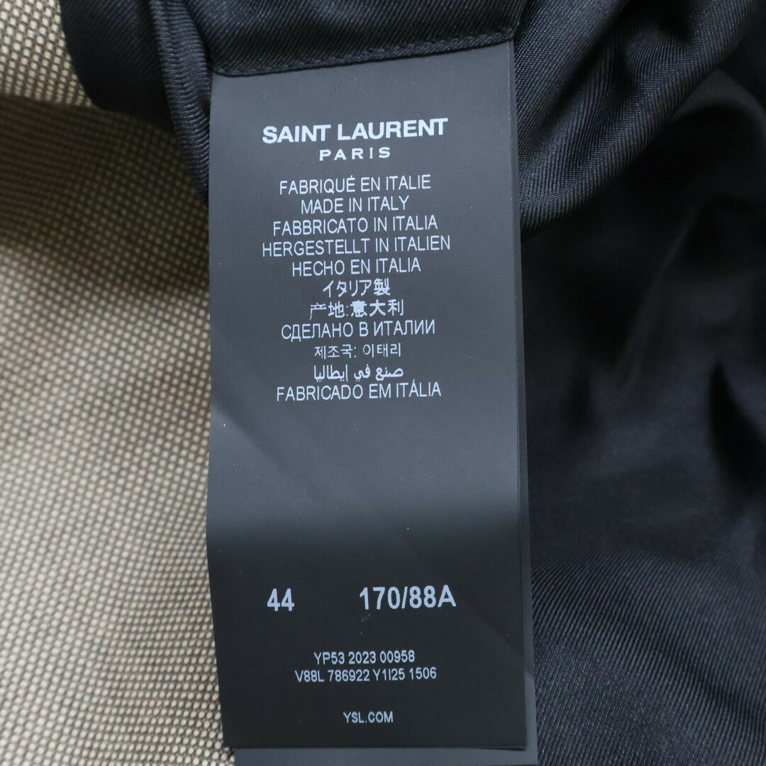 Saint Laurent(サンローラン)のサンローランパリ 【美品/国内正規/23AW】786922 ウール オーバーサイズ テーラード 44 メンズのジャケット/アウター(テーラードジャケット)の商品写真