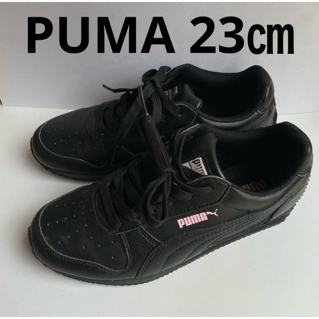 PUMA(プーマ)のPUMA プーマ　レディース　スニーカー　靴　ブラック　黒 レディースの靴/シューズ(スニーカー)の商品写真