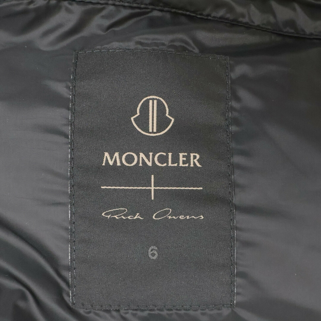 MONCLER(モンクレール)のモンクレール ｘRick Owensリックオウエンス【新品同様/国内正規/23AW】GIMP フーディダウン O メンズのジャケット/アウター(ダウンジャケット)の商品写真