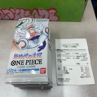 ONE PIECE - ワンピースカード　新時代の主役　193大須購入　1BOX 箱回収　24パック