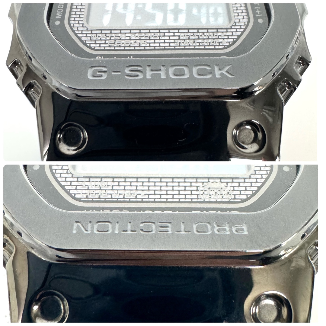 G-SHOCK(ジーショック)の【美品】カシオ　G-SHOCK　ジーショック　GMW-B5000GD-1JF　電波ソーラー　デジタル　黒　Bluetooth メンズの時計(腕時計(デジタル))の商品写真