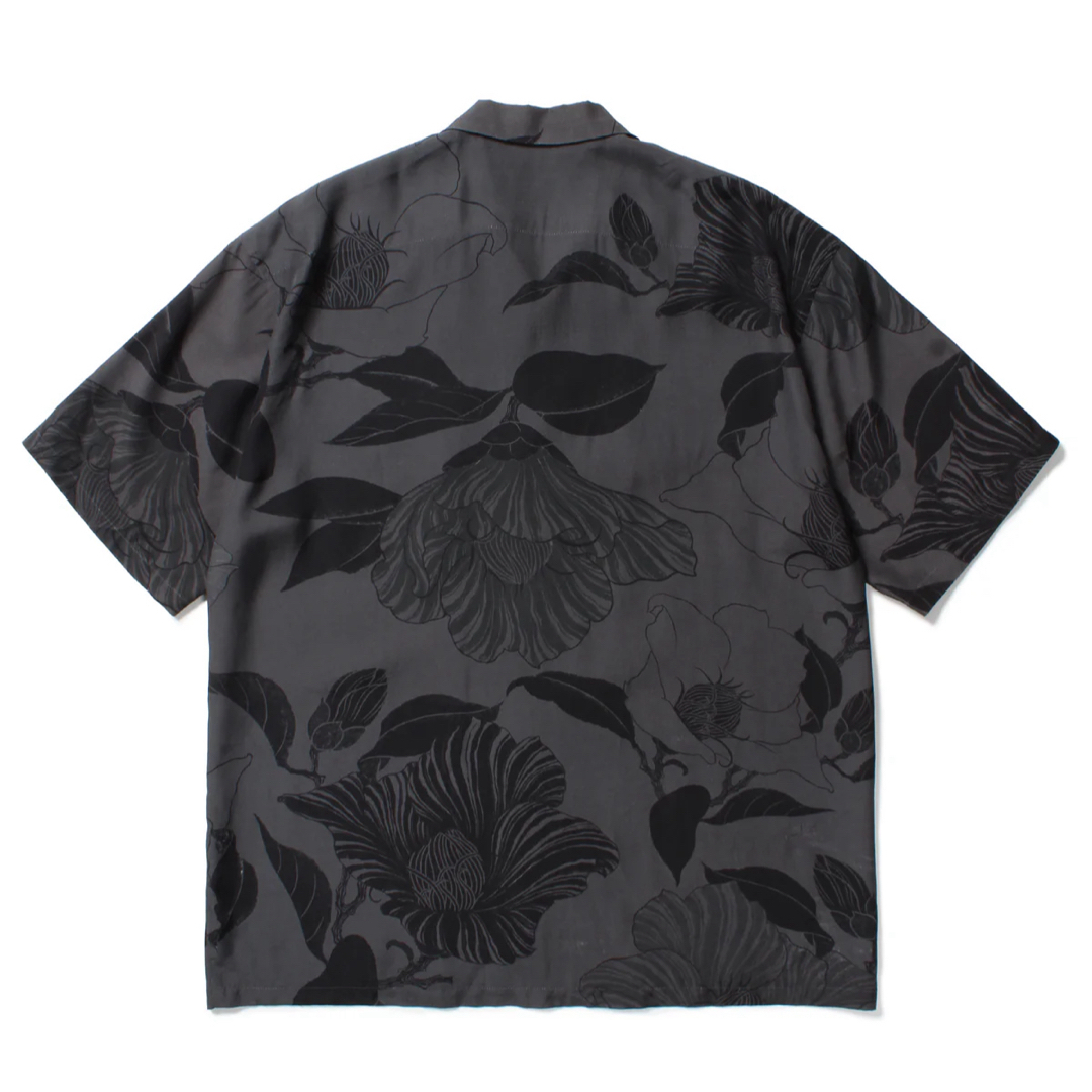 GAKKIN BUDSPOOL 廻り花 HAWAIIAN SHIRT メンズのトップス(シャツ)の商品写真