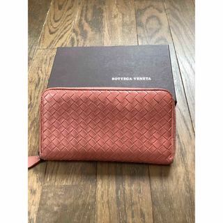 ボッテガヴェネタ(Bottega Veneta)のボッテガ　長財布　ピンク系(財布)