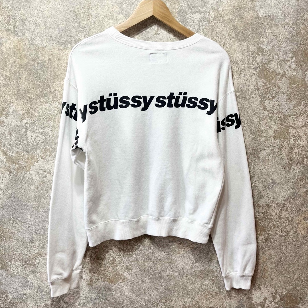 STUSSY - STUSSY ステューシー ロゴ スウェット トレーナーの STUSSY - STUSSY ステューシー ロゴ スウェット トレーナーの