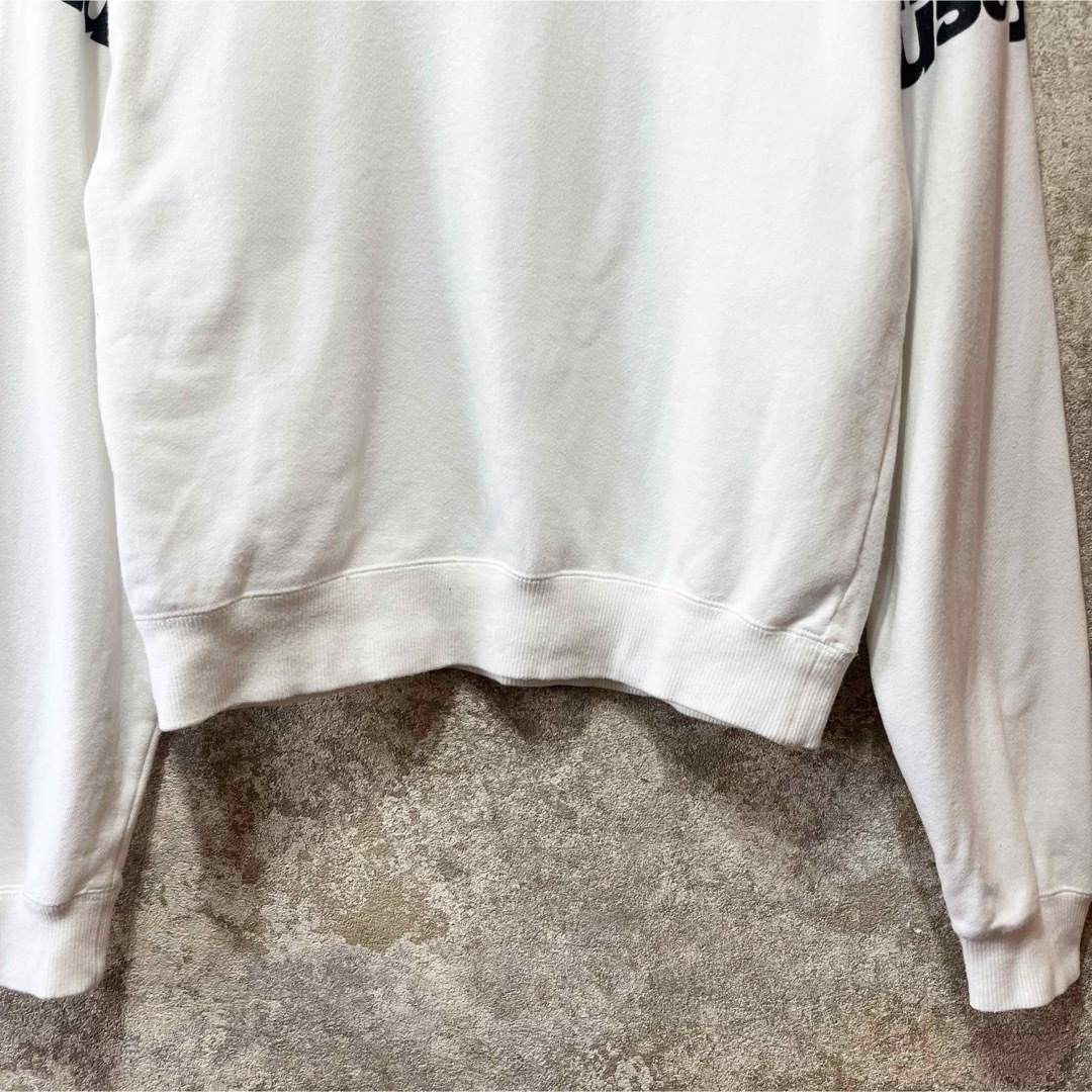 STUSSY - STUSSY ステューシー ロゴ スウェット トレーナーの STUSSY - STUSSY ステューシー ロゴ スウェット トレーナーの
