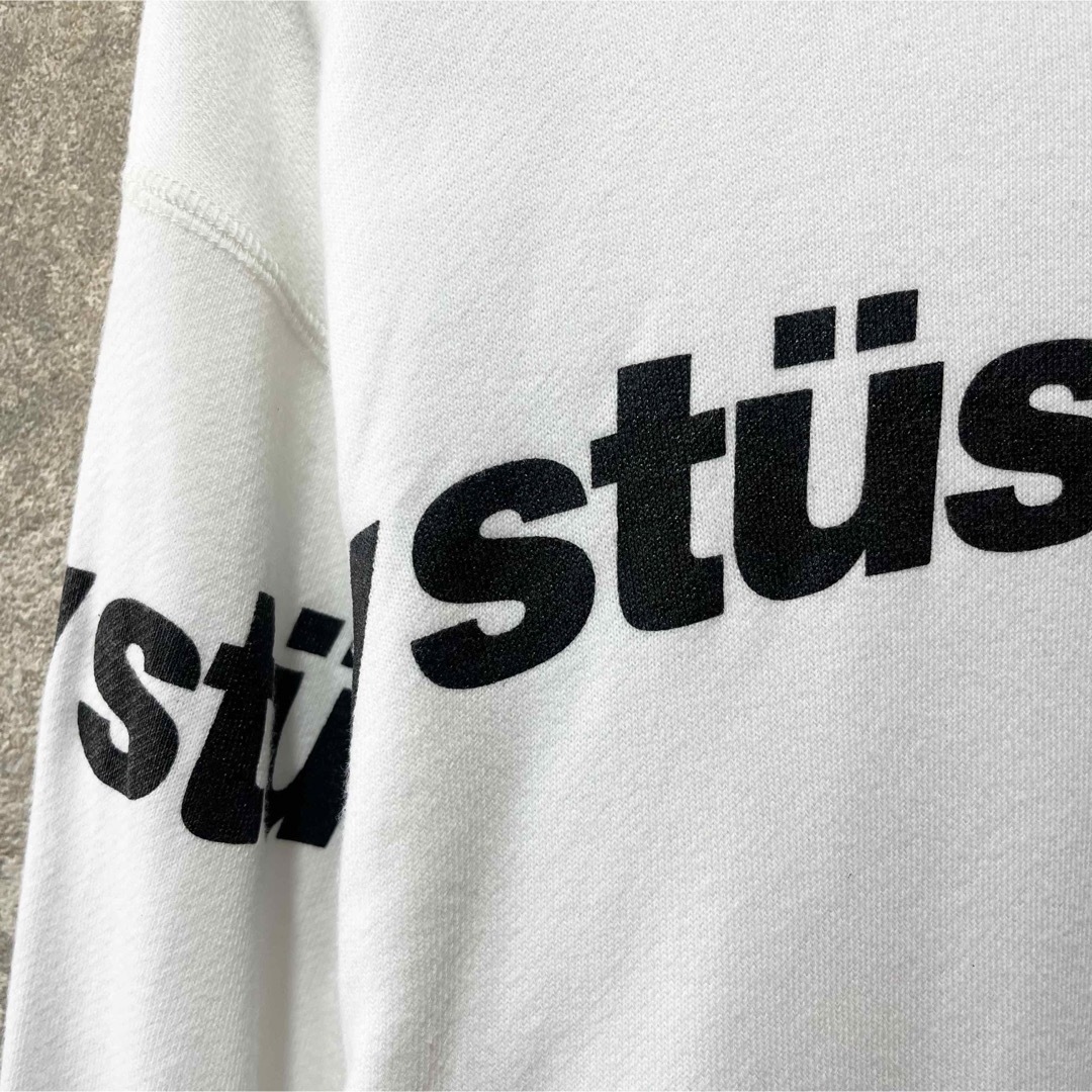 STUSSY - STUSSY ステューシー ロゴ スウェット トレーナーの STUSSY - STUSSY ステューシー ロゴ スウェット トレーナーの