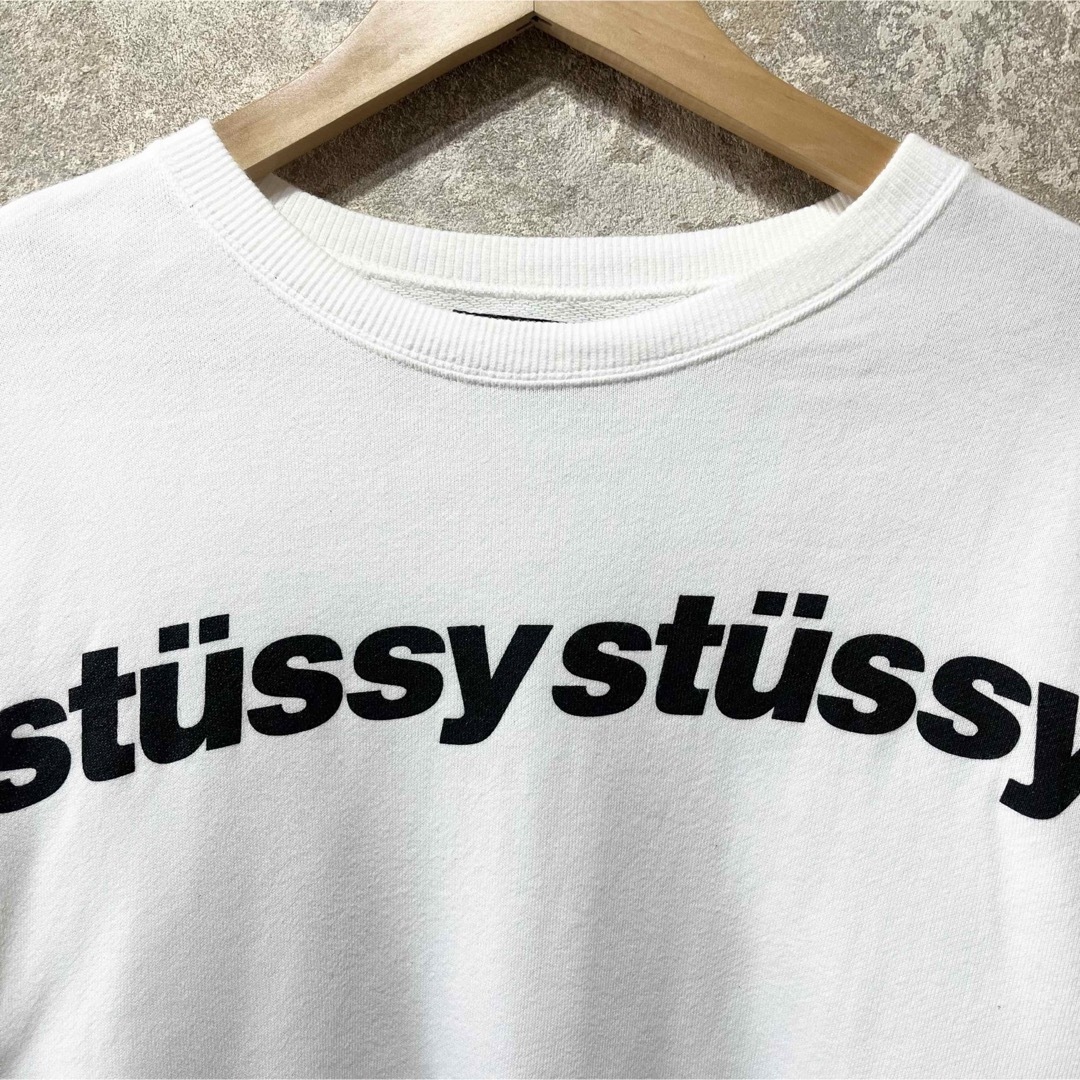 STUSSY - STUSSY ステューシー ロゴ スウェット トレーナーの STUSSY - STUSSY ステューシー ロゴ スウェット トレーナーの