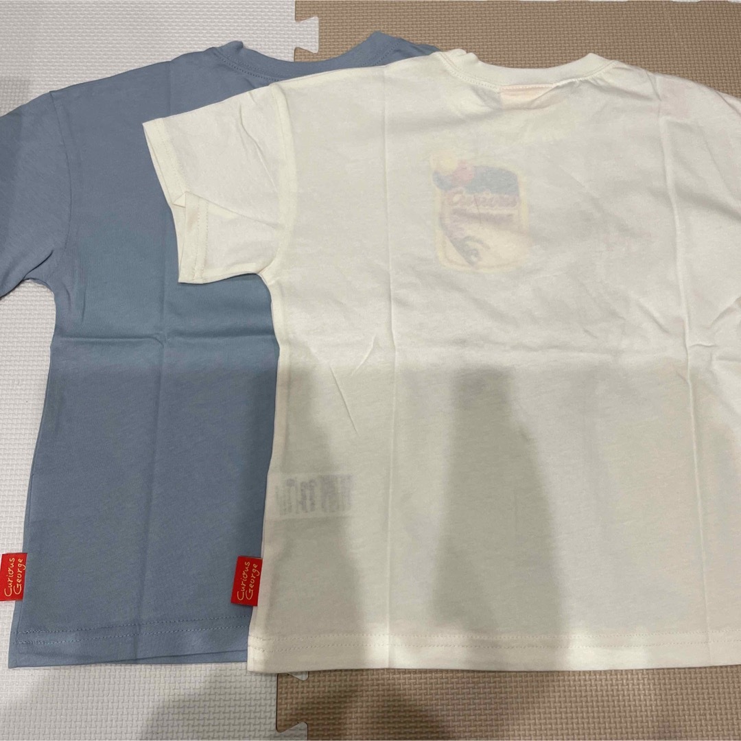 NO.3298 おさるのジョージ 半袖 Tシャツ 男の子 120 キッズ/ベビー/マタニティのキッズ服男の子用(90cm~)(Tシャツ/カットソー)の商品写真
