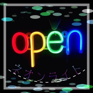 ネオンライト　OPEN　ネオン　オープン(その他)