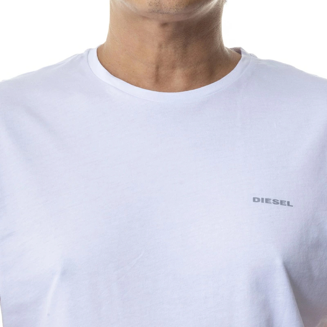 DIESEL(ディーゼル)のDIESEL ディーゼル クルーネックTシャツ　ホワイト　Lサイズ メンズのトップス(Tシャツ/カットソー(半袖/袖なし))の商品写真