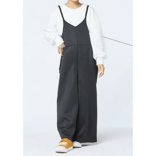 シマムラ(しまむら)の新品　しまむら×辻ちゃん　子供服　キッズ　プルオーバー　サロペット　120cm(ワンピース)