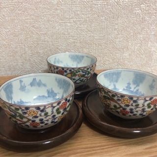 有田焼 - 茶器セット3客　龍峯