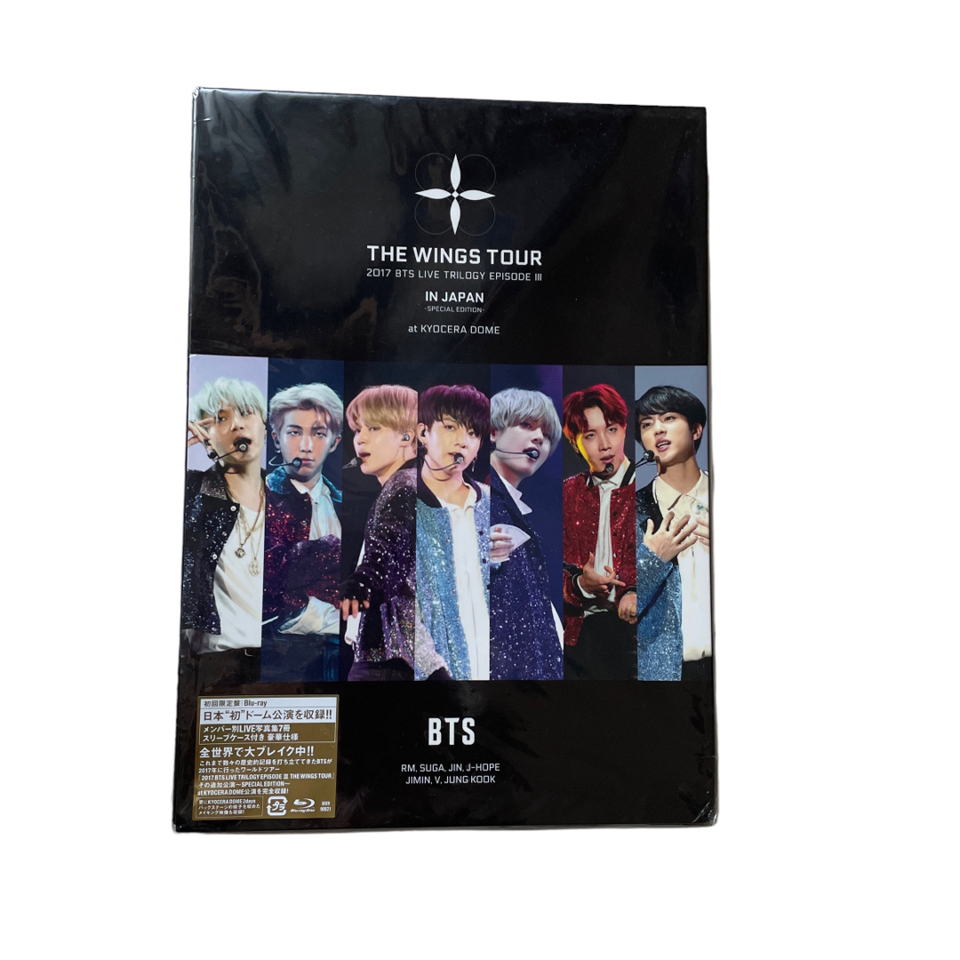 BTS 2017 THE WINGS TOUR 初回 Blu-ray 京セラ エンタメ/ホビーのDVD/ブルーレイ(ミュージック)の商品写真