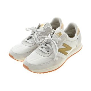 ニューバランス(New Balance)のNew Balance ニューバランス スニーカー 25cm ライトグレー 【古着】【中古】(スニーカー)