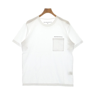White Mountaineering Tシャツ・カットソー 1(S位) 白 【古着】【中古】