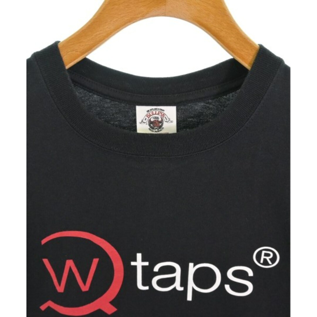 WTAPS ダブルタップス Tシャツ・カットソー XL 黒 【古着】【中古】 メンズのトップス(Tシャツ/カットソー(半袖/袖なし))の商品写真