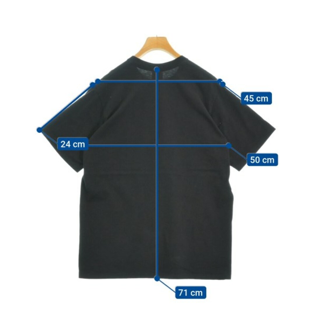 WTAPS ダブルタップス Tシャツ・カットソー XL 黒 【古着】【中古】 メンズのトップス(Tシャツ/カットソー(半袖/袖なし))の商品写真