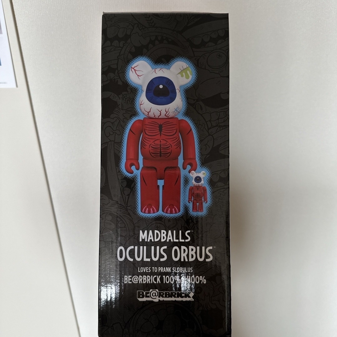 MEDICOM TOY(メディコムトイ)のBE@RBRICK oculus orbus 400% 100% エンタメ/ホビーのトレーディングカード(その他)の商品写真