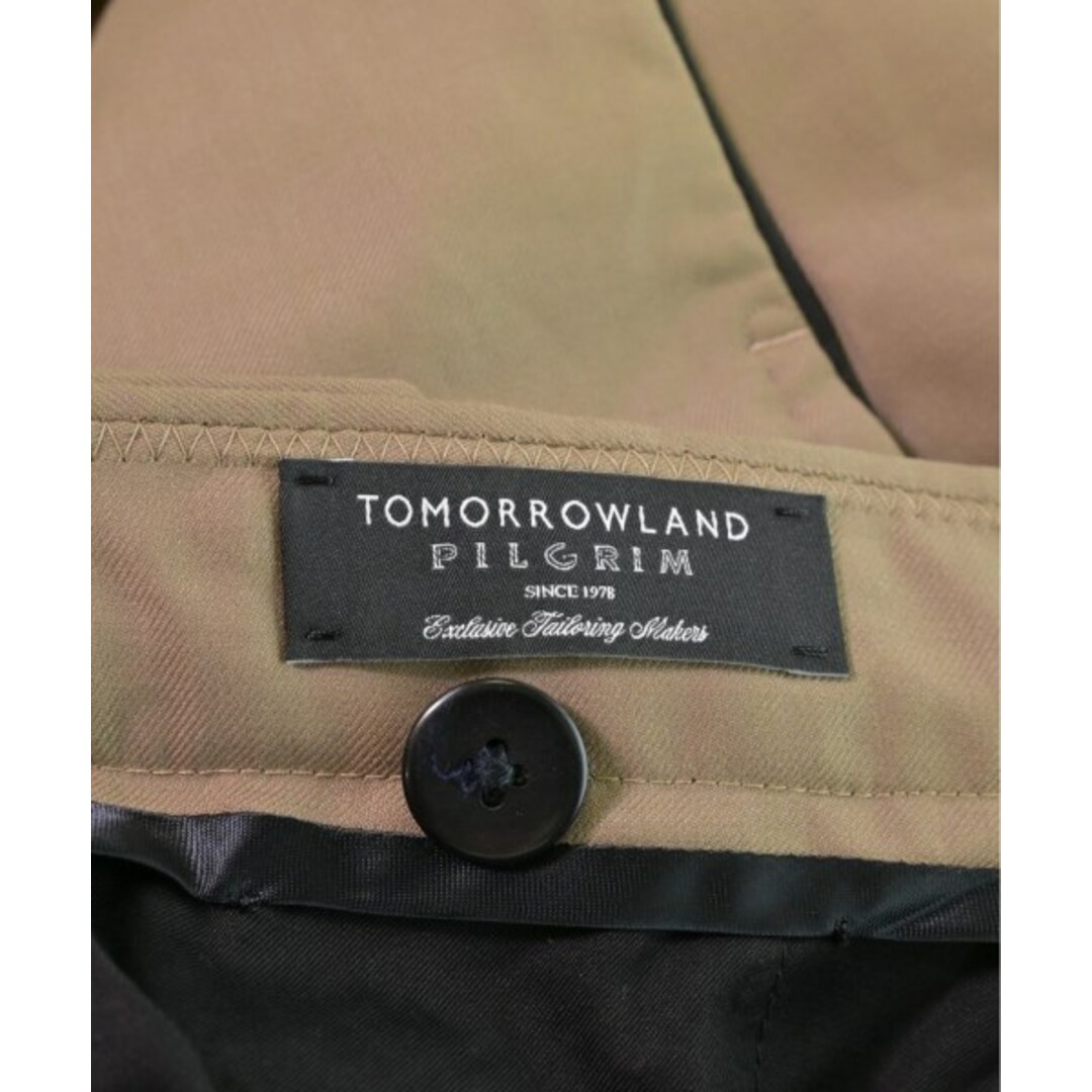 TOMORROWLAND(トゥモローランド)のTOMORROWLAND トゥモローランド スラックス 46(S位) ベージュ 【古着】【中古】 メンズのパンツ(スラックス)の商品写真