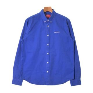 シュプリーム(Supreme)のSupreme シュプリーム カジュアルシャツ M 青 【古着】【中古】(シャツ)