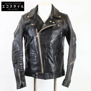 ルイスレザー(Lewis Leathers)のルイスレザー 【美品/23年製】441T CYCLONEサイクロン タイトフィット フルベジタブルタンニン鞣しカウハイド ダブルライダース 36(ライダースジャケット)