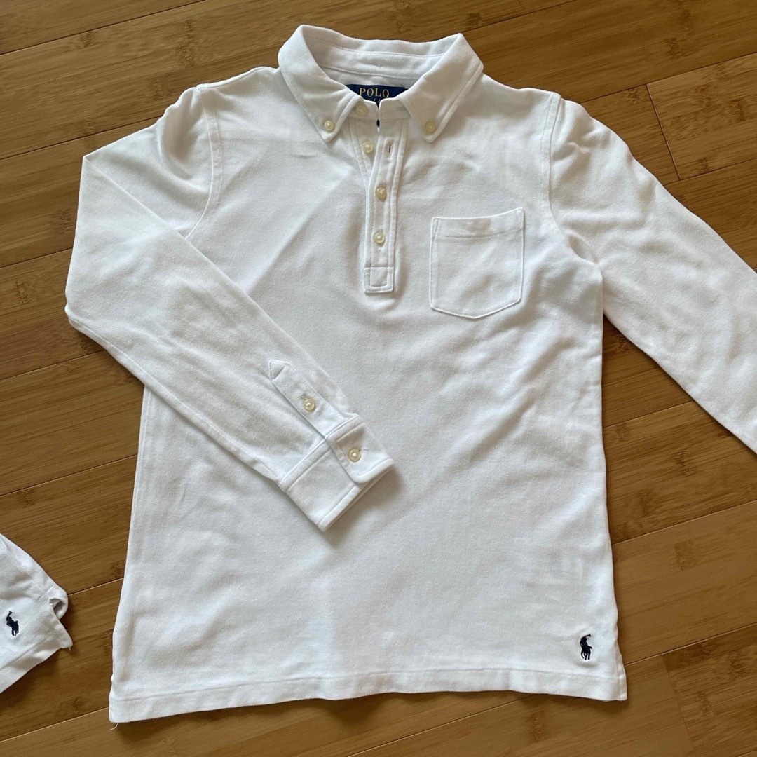 POLO RALPH LAUREN(ポロラルフローレン)の長袖ポロシャツ3枚セット キッズ/ベビー/マタニティのキッズ服男の子用(90cm~)(その他)の商品写真