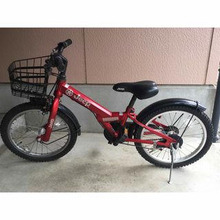 Jeep 自転車　18インチ　子供　キッズ　ジープ  レッド