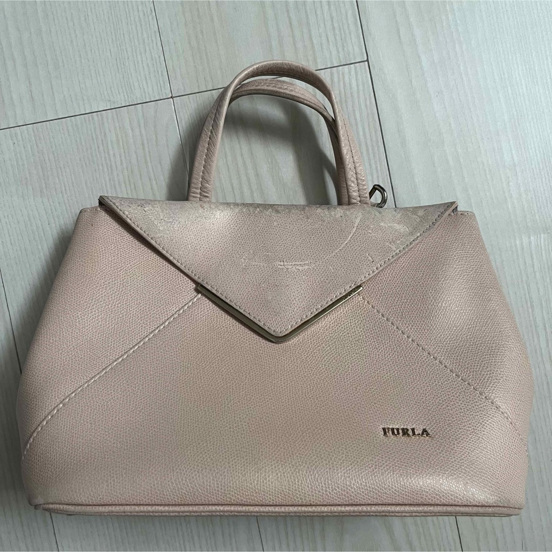 Furla(フルラ)のフルラ FURLA バッグ ハンドバッグ トートバッグ　ケリス　ピンクベージュ レディースのバッグ(トートバッグ)の商品写真