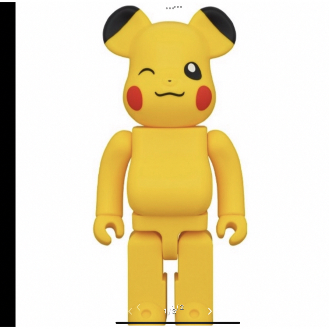 MEDICOM TOY(メディコムトイ)のBE@RBRICK ピカチュウ Female Ver エンタメ/ホビーのフィギュア(その他)の商品写真