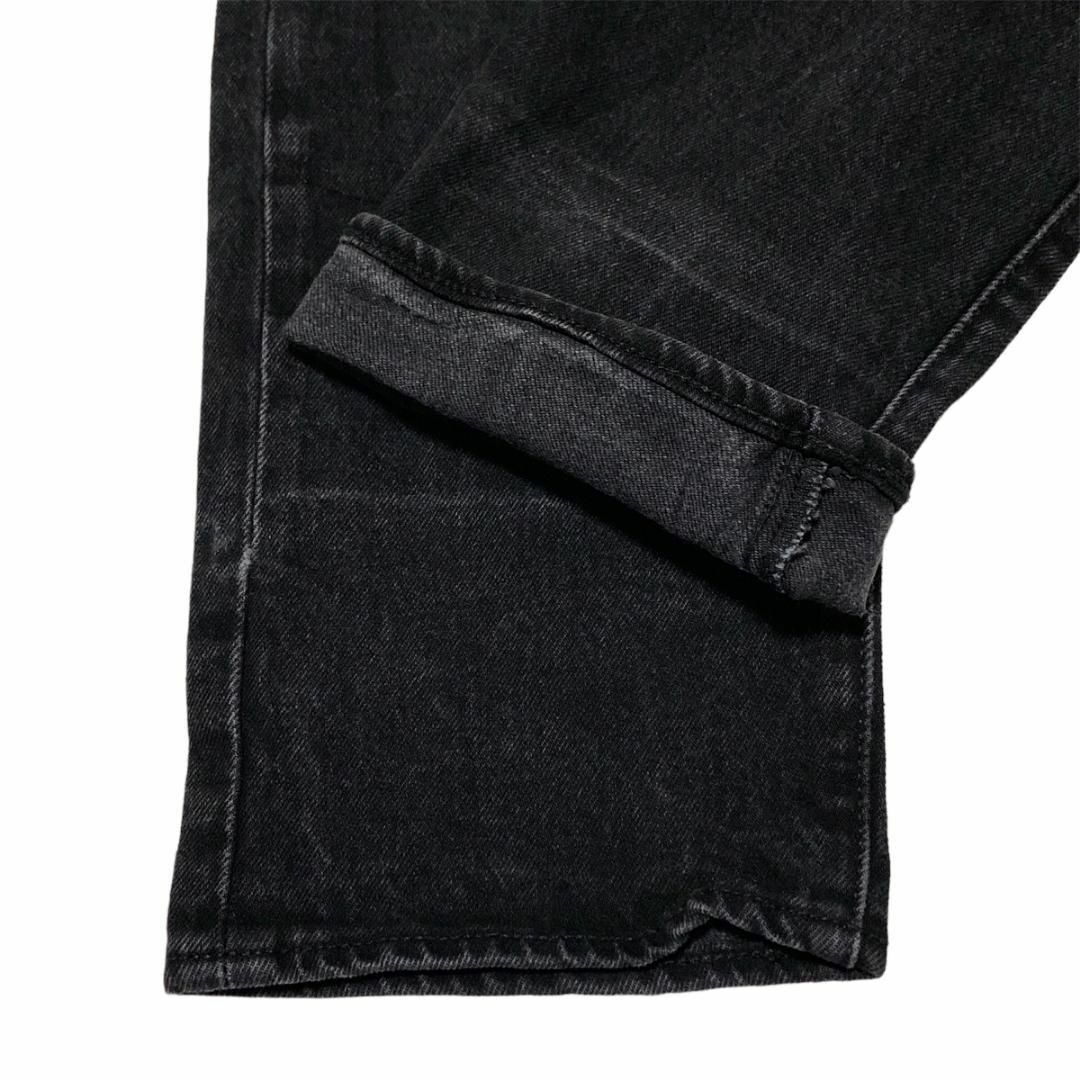 Levi's(リーバイス)のリーバイス ローボールW40 ブラックデニム ジーンズ スリムストレッチy38 メンズのパンツ(デニム/ジーンズ)の商品写真