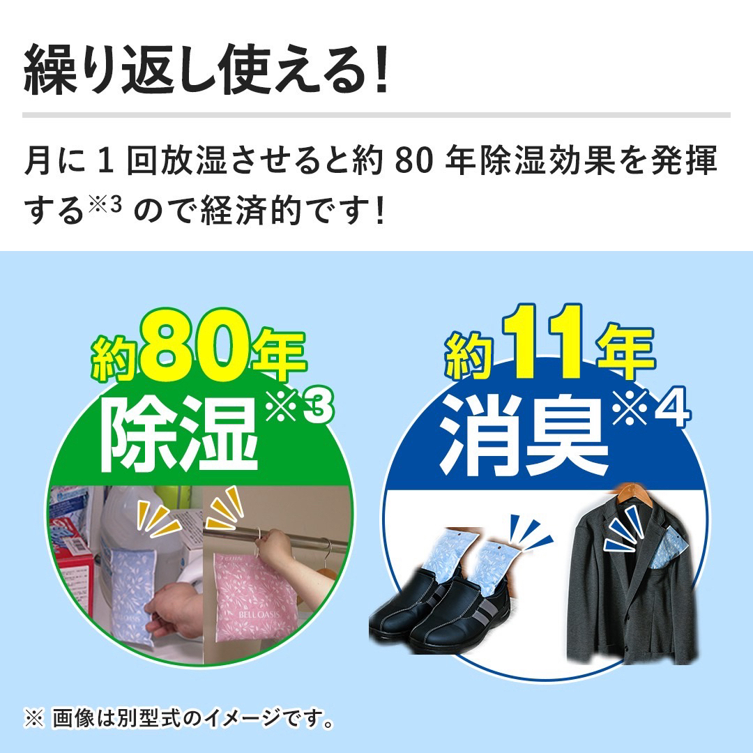 セール 帝人 フロンティア 除湿剤 消臭 最新モデル スリム20個 フック4個 インテリア/住まい/日用品のインテリア/住まい/日用品 その他(その他)の商品写真