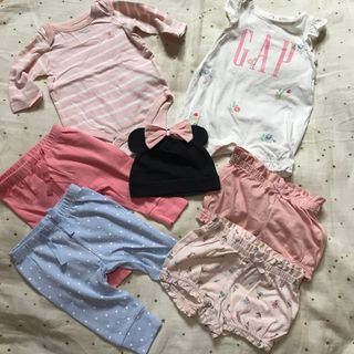 ベビーギャップ(babyGAP)のギャップ  H&M ロンパース  レギンス　かぼちゃパンツ　帽子(ロンパース)