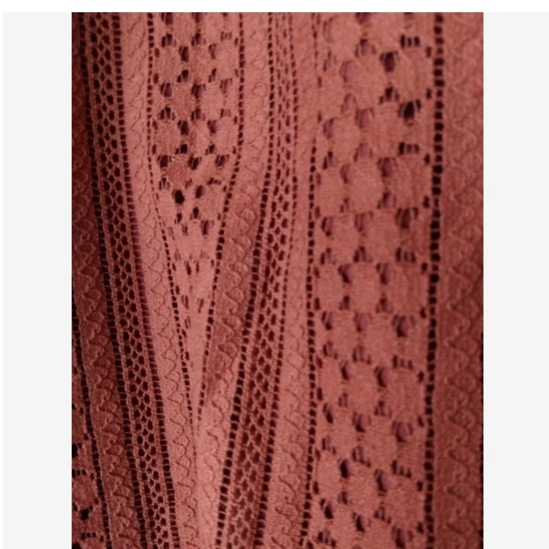 SOULBERRY(ソウルベリー)のsoulberry レース刺繍カットソー レディースのトップス(カットソー(半袖/袖なし))の商品写真