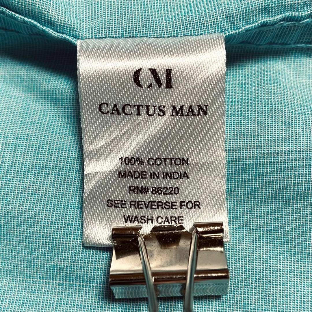 CACTUS(カクタス)のst888 CACTUS MAN/メンズ半袖シャツ/ライトブルー/トップス メンズのトップス(シャツ)の商品写真