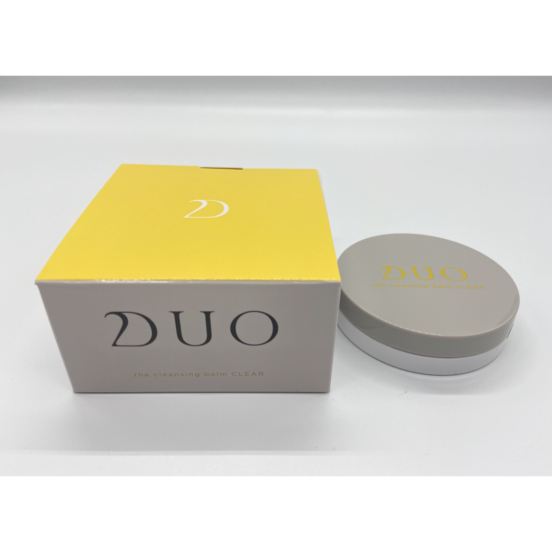 【新品未開封】DUO ザ　クレンジングバーム　クリアセット(90g+20g） コスメ/美容のスキンケア/基礎化粧品(クレンジング/メイク落とし)の商品写真