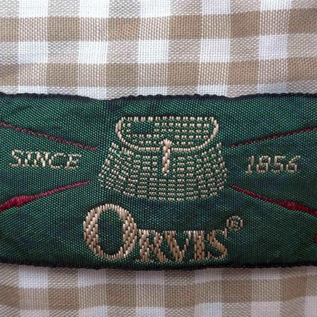 ORVIS(オービス) 90-00s コットンポリ ボタンダウンチェックシャツ メンズのトップス(その他)の商品写真